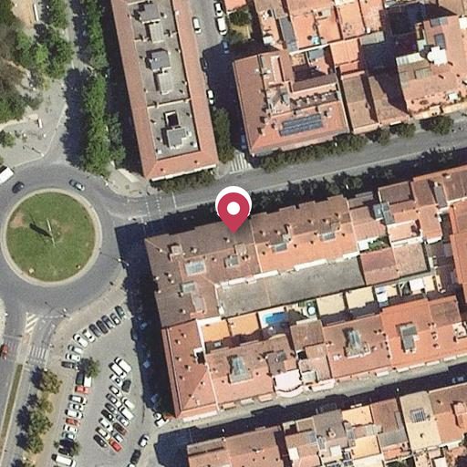 Foto aérea de la subasta en Girona