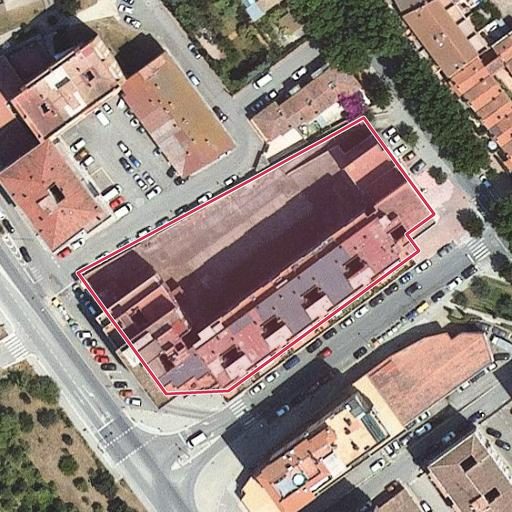 Foto aérea de la subasta en Figueres