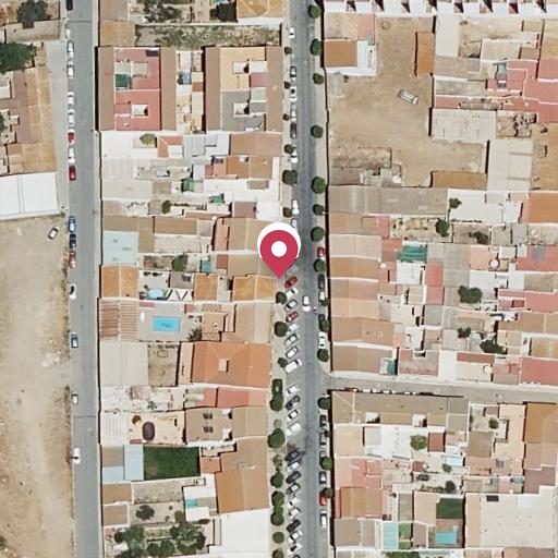 Foto aérea de la subasta en San Juan del Puerto