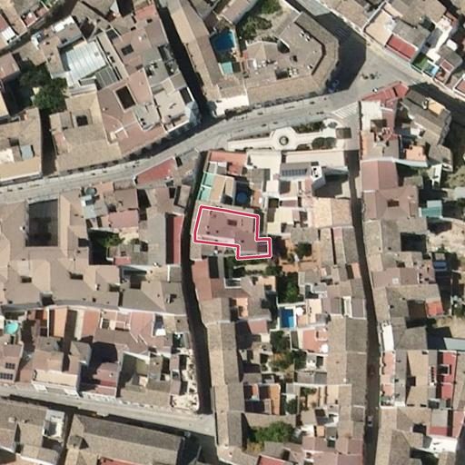Foto aérea de la subasta en Torredonjimeno