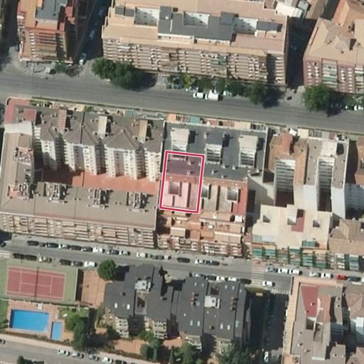 Foto aérea de la subasta en Jaen