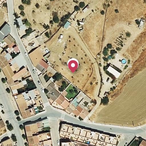 Foto aérea de la subasta en Villanueva de la Concepcion