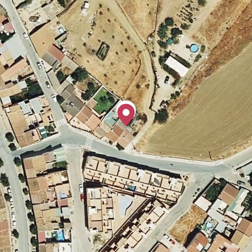 Foto aérea de la subasta en Villanueva de la Concepcion