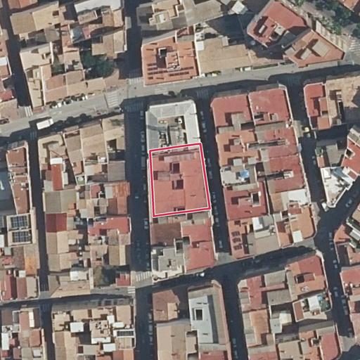 Foto aérea de la subasta en Alcantarilla