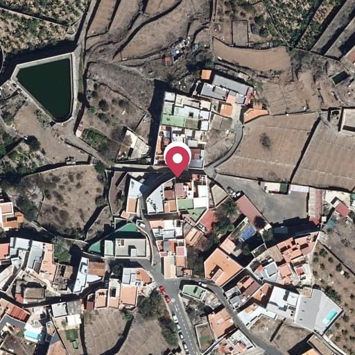 Foto aérea de la subasta en Arucas