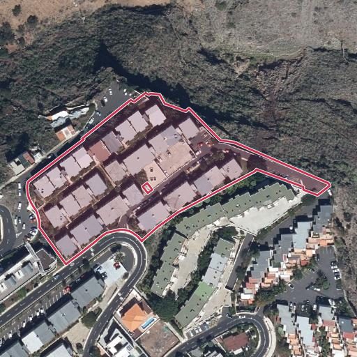 Foto aérea de la subasta en Santa Cruz de Tenerife