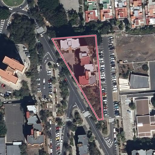 Foto aérea de la subasta en Santa Cruz de Tenerife