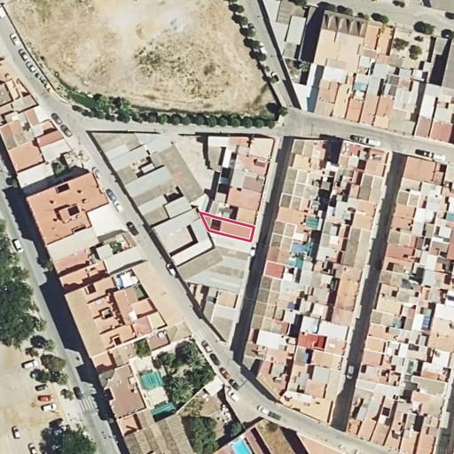 Foto aérea de la subasta en La Puebla de Cazalla