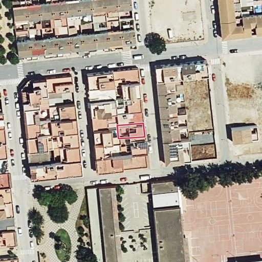 Foto aérea de la subasta en Lebrija