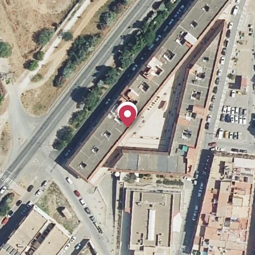 Foto aérea de la subasta en La Algaba