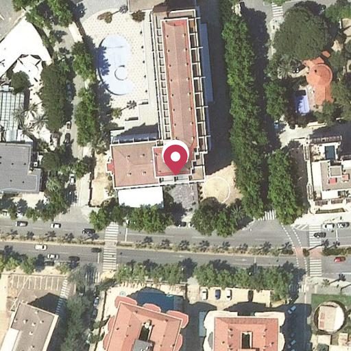 Foto aérea de la subasta en Salou