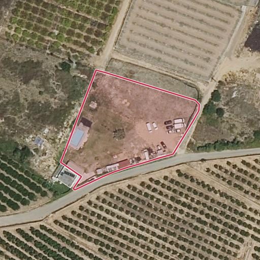 Foto aérea de la subasta en Picassent