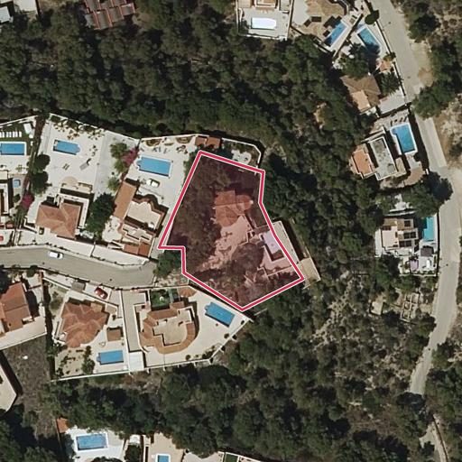 Foto aérea de la subasta en Pilar de la Horadada