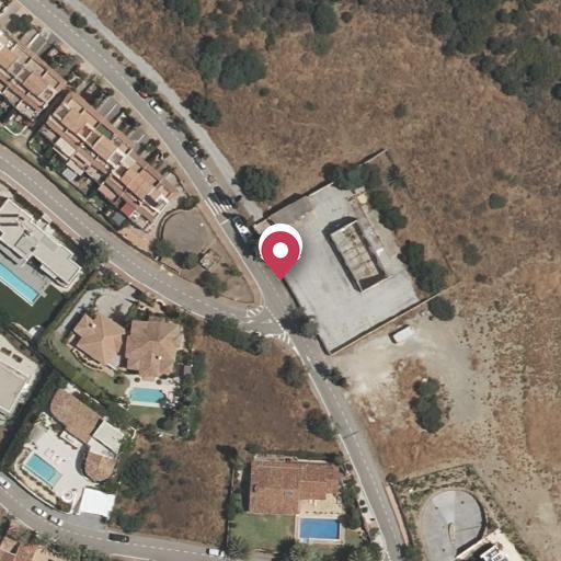 Foto aérea de la subasta en Marbella
