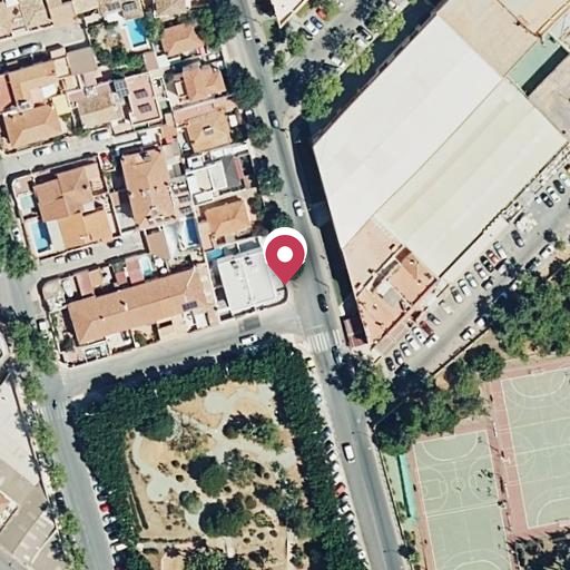 Foto aérea de la subasta en Benalmádena