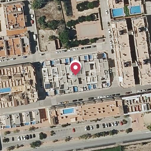 Foto aérea de la subasta en Formentera del Segura