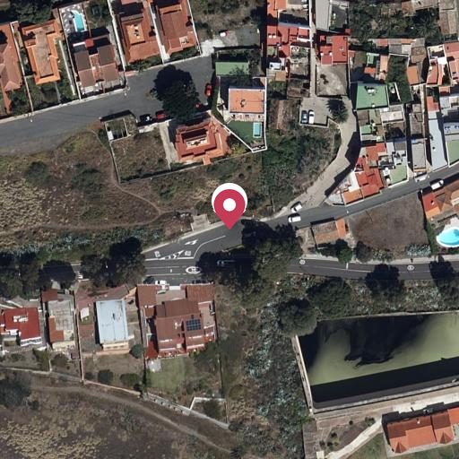 Vista aérea del bien 9: Vivienda, Las Palmas de Gran Canaria
