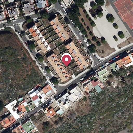 Vista aérea del bien 17: Vivienda, Las Palmas de Gran Canaria