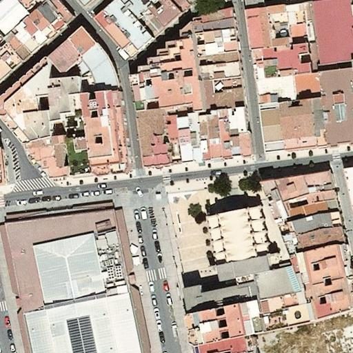 Foto aérea de la subasta en Reus