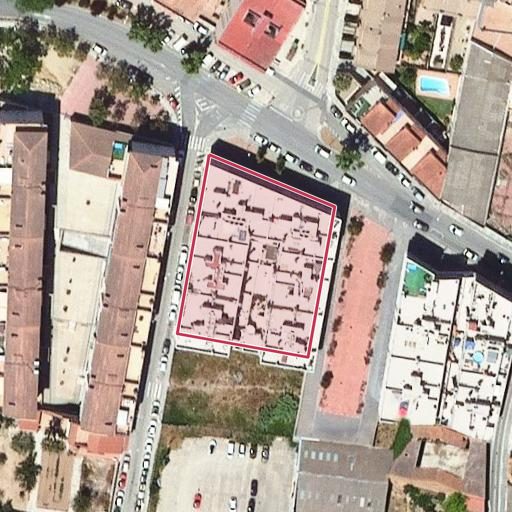 Foto aérea de la subasta en El Vendrell