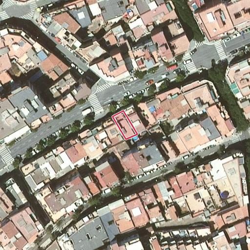 Foto aérea de la subasta en Santa Coloma de Gramenet