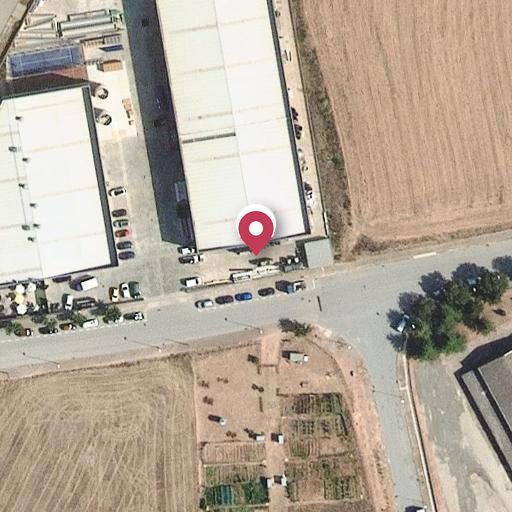 Foto aérea de la subasta en Santpedor