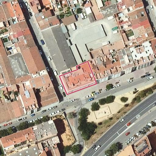 Foto aérea de la subasta en Sabadell