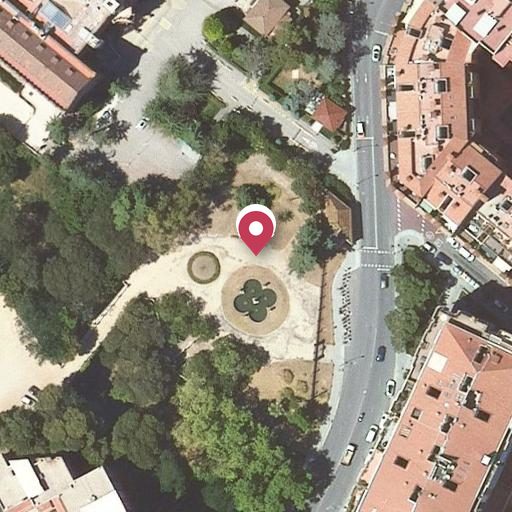 Foto aérea de la subasta en Barcelona