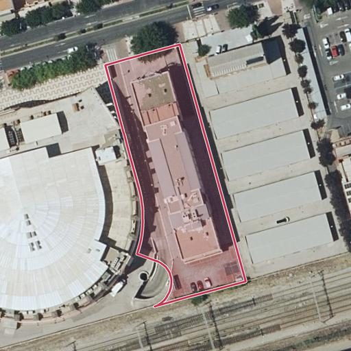 Foto aérea de la subasta en Torrejon de Ardoz