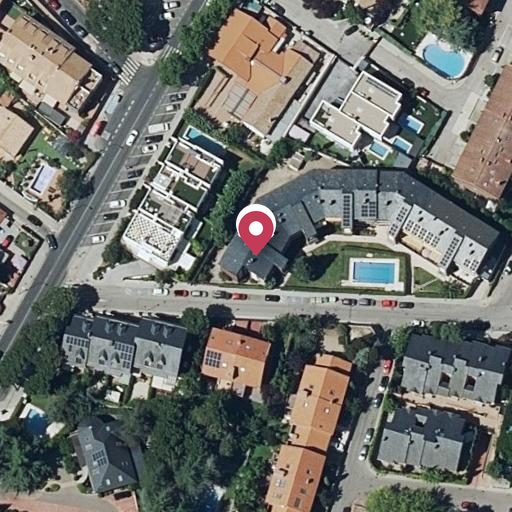 Foto aérea de la subasta en Torrelodones