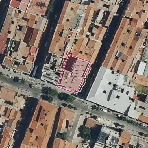 Foto aérea de la subasta en Getafe