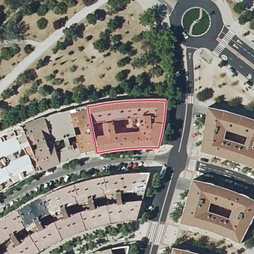 Foto aérea de la subasta en San Sebastian de los Reyes