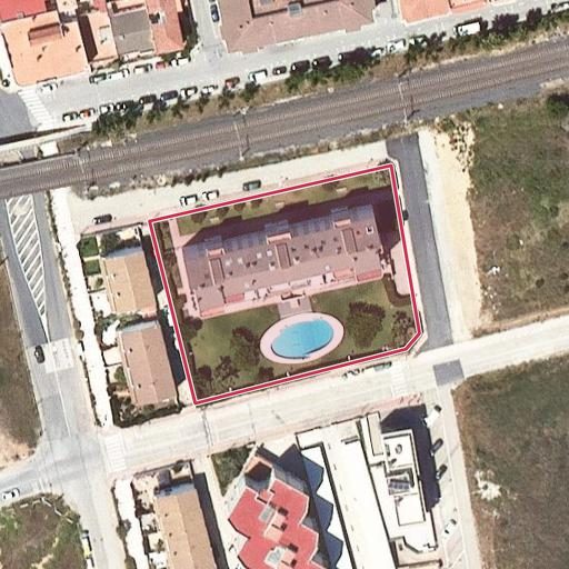 Foto aérea de la subasta en Cunit