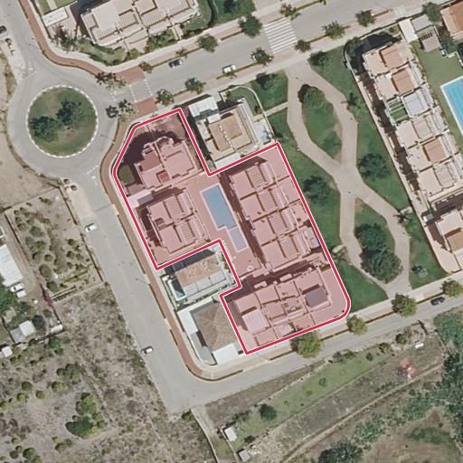 Foto aérea de la subasta en Xeraco