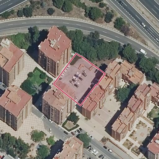 Foto aérea de la subasta en Paterna