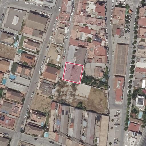 Foto aérea de la subasta en Gelves