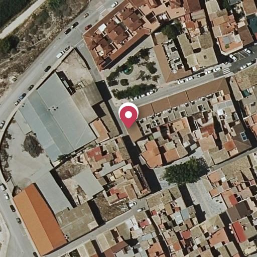 Foto aérea de la subasta en Aspe