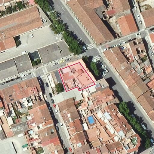 Foto aérea de la subasta en Sabadell