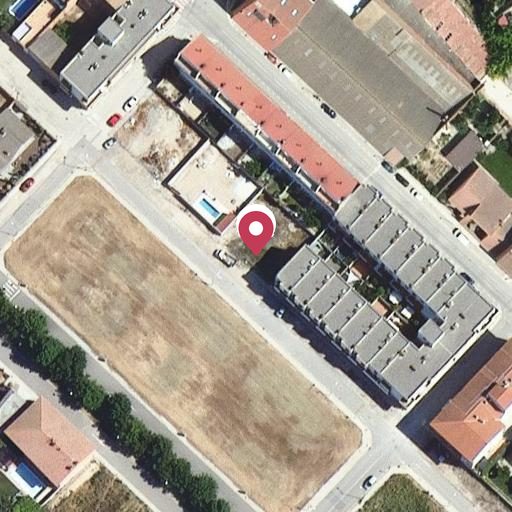 Foto aérea de la subasta en Palau Anglesola
