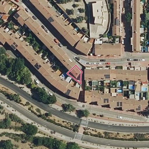 Foto aérea de la subasta en Arganda del Rey