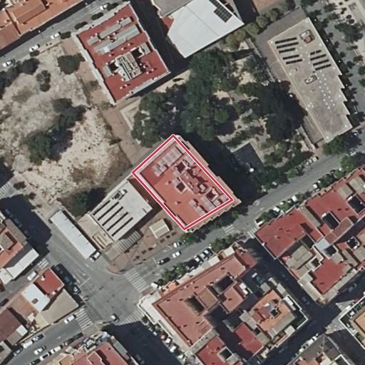 Foto aérea de la subasta en Molina de Segura