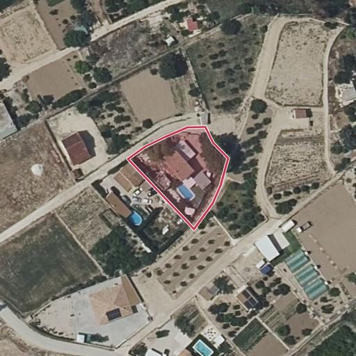Foto aérea de la subasta en Lorquí