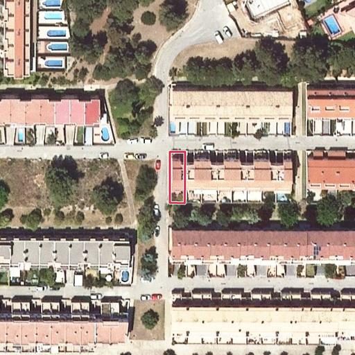 Foto aérea de la subasta en Calafell
