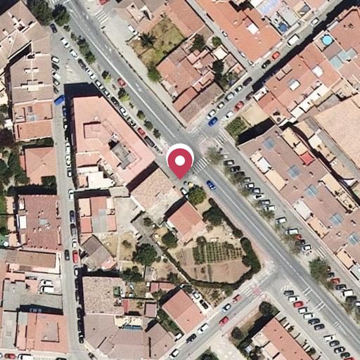 Foto aérea de la subasta en La Garriga