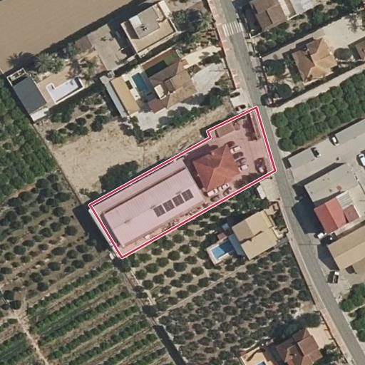 Foto aérea de la subasta en Murcia