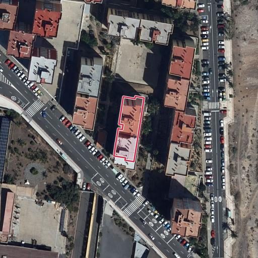 Foto aérea de la subasta en Las Palmas de Gran Canaria