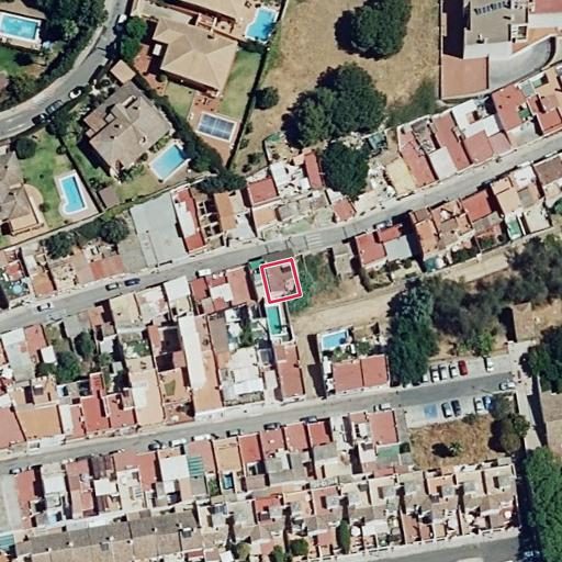 Foto aérea de la subasta en Tomares