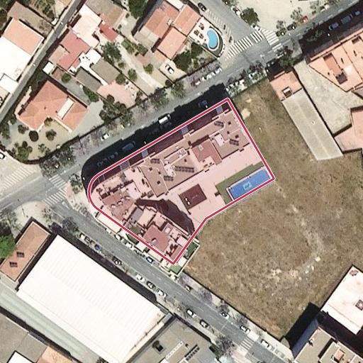 Foto aérea de la subasta en Reus