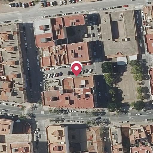 Foto aérea de la subasta en Elche