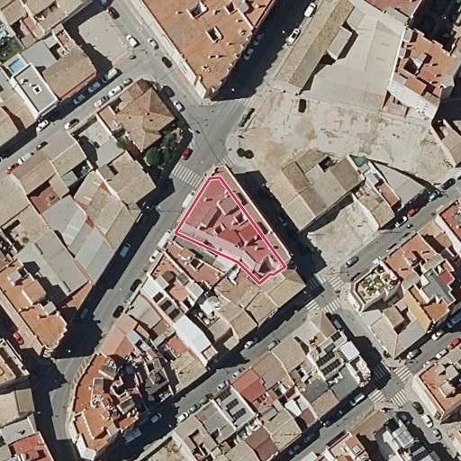 Foto aérea de la subasta en Almoradí